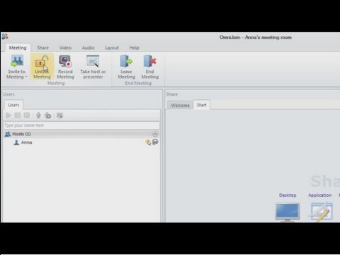 How to use the host controls - Lock the meeting
