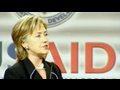 Secretary Clinton Conducts Town Hall Meeting at USAID