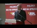 videos de Polska nie na sprzedaż - Konwent SDPL, Marek Borowski cz.2