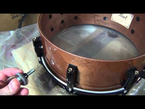 how to vent snare drum