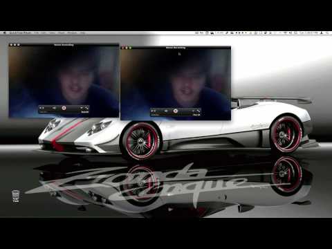 Quicktime X - This video will teach you how to record your desktop screen and yourself through your isight/webcam, how to have multiple isight recording windows, edit your...