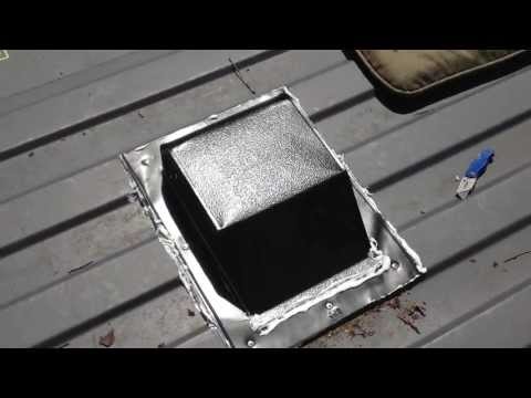 how to vent shipping container