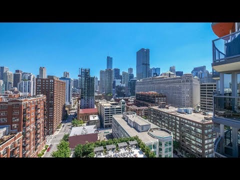 A River North 1-bedroom with a skyline view at Hubbard Place A River North 1-bedroom with a skyline view at Hubbard Place