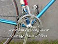 bikingthings.com legnano classic bike steel campy.wmv