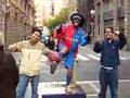 Ronaldinho of La Rambla