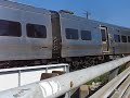 As a taxpayer in New York State - M-7As make me sick.  Lets design a smaller car - even though we don't have to with no regard for passneger comfort.  Hey - its ADA accessible, but nothing else on it works properly.  These cars proved their worth especially well last week when not one, but two trains of them died on the Hudson Line during the evening rush within minutes of one another.Here, train 744 which today consists of a six car train of Bombardier built M-7A class electric multiple unit (EMU) cars arrives at Ossining Station.  The train is 