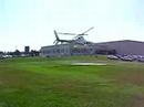 Helicopter taking off at IMS