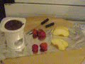 Making Chocolate Fondue--The Chef In The Hat