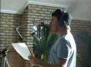 Henkus studio recording vocals