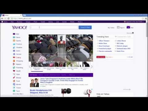 how to eliminate yahoo search
