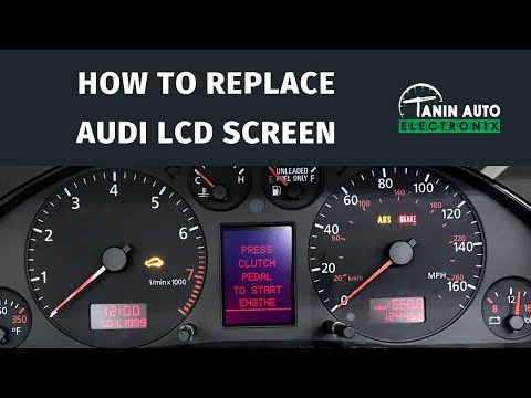 Tanin Auto Electronix Audi LCD Screen Replacement