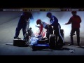 Indy Car Las Vegas Race Crash 2011 HD in normal & slow motion