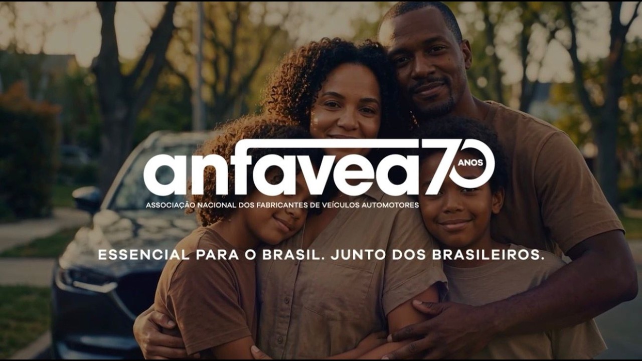 Anfavea 70 anos. Essencial para o Brasil. Junto dos brasileiros