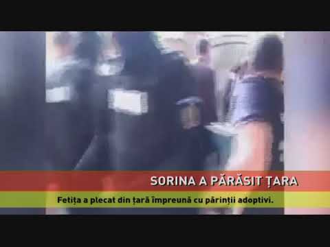Sorina a plecat în Statele Unite, împreună cu părinții adoptivi