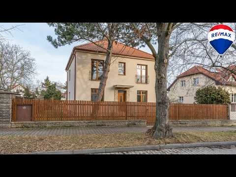Video Prodej starší vily / rodinného domu s velkým pozemkem a značným potenciálem v Praze – Běchovicích