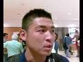Kenji Fukuda, feliz por su gol ante el Castellon