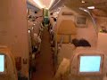 Etihad A332 - inflight video