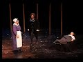 thomas wazelle sings the role of rev. samuel parris in robert ward's opera the crucible, with elizabeth pacheco rose as abigail williams at ivai in tel aviv, israel 2006.