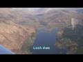 Oban to Tyndrum from the air