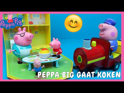 Peppa Pig Peppa's Messy Kitchen speelgoed | Family Toys Collector