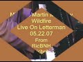 Michael Martin Murphey - Wildfire Letterman live  05.22.07