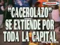 Luis delia y cacerolazo masivo