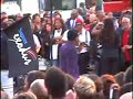 Trinis in Trafalgar  Square Steelpan