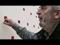 Color Chart: Footage of Niele Toroni painting interventions Color Chart: Footage of Niele Toroni painting interventions