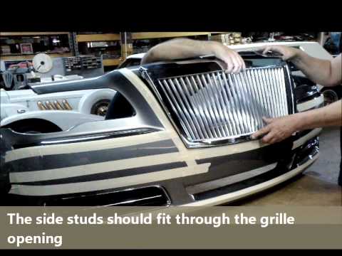 how to remove a chrysler 300 grill