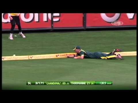Sri Lanka vs Australia, Match 12, Melbourne, CB Series, 2012 - Sri Lanka's innings