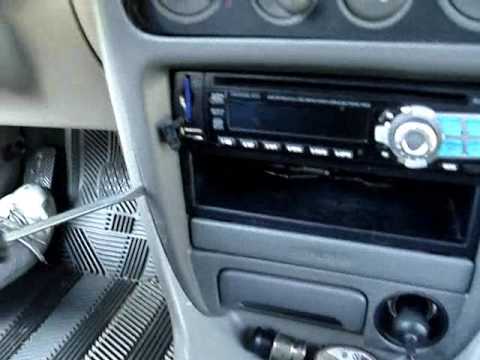 2002 Toyota Corolla Stereo How To