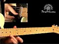 this david hamburger slide blues guitar lesson from his truefire ( http://truefire.com ) course, slide shop, covers an elmore james style rhythm guitar part in open d tuning. get tab for this guitar lesson on truefire tv ( http://truefire.com/tftv/index.html?channel=slideshop&videofile=slideshop/ss1shuffledr1 ). more video samples from this course on truefire tv ( http://truefire.com/tv ).