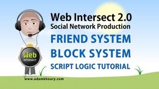 10. Friend And Block System PHP MySQL Ajax Tutorial Social Network Website Development