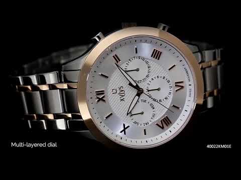 Buy Online Xylys Swiss Multifunction Two Toned Stainless Steel