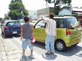 2005夏。ナッパ先生の車のガ...