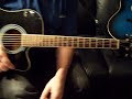 gitaarles nr 27 g en g  Bad moon rising CCR beginners