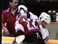 Flyers / Devils 1987 Brawl: Ron Hextall vs Alain Chevrier