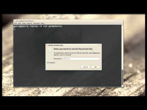 how to provide ssh public key