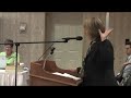adrian carr speaks out at recent public hearing in mission / bc & pleads for officials to listen to the people who elected then. do they or is this just a matter of process with minds already made up. time will tell.