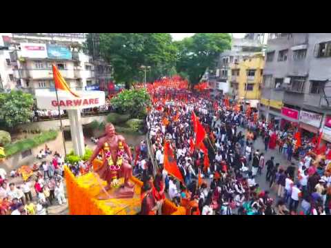 मराठे दौडले लाखो पुण्यात ... बापट,शिरोळे.. होते कुठे त्यात ... ? (व्हिडीओ झलक पुण्यातल्या मोर्चाची)