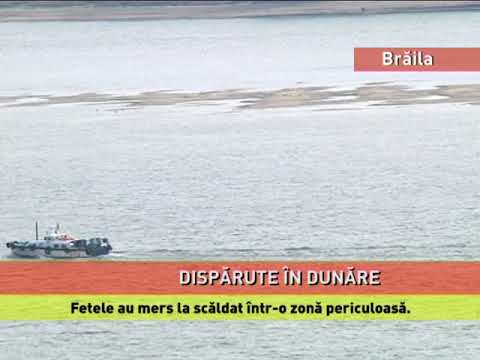 Fetele dispărute în Dunăre, căutate de scafandrii