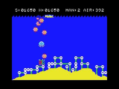 Sea Bomber (1983, MSX, Hudson Soft)