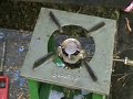 Goodfire Kerosene stove burning B100 Biodiesel