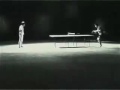 Bruce Lee playing ping pong with his nunchaku.wmv