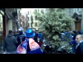 Schalker Fanmarsch in Valencia