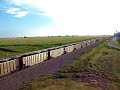 Eastbound UP coal train near Global III in Rochelle, IL