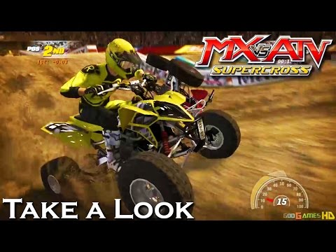 MX vs. ATV: Supercross - X360 PS3 Gameplay (XBOX 360 720P) Take a Look