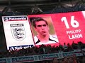 Heimspiel in Wembley...