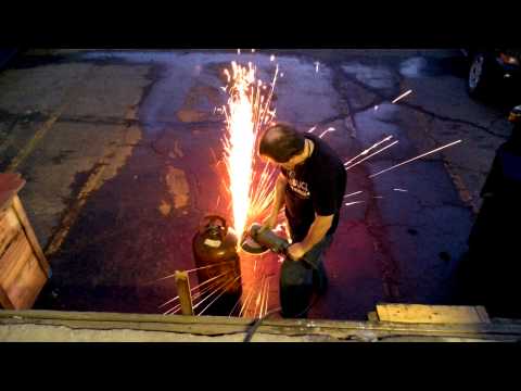 how to drain lpg