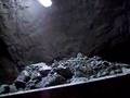 Locomotora minera BEV SERMINSA en mina subterranea